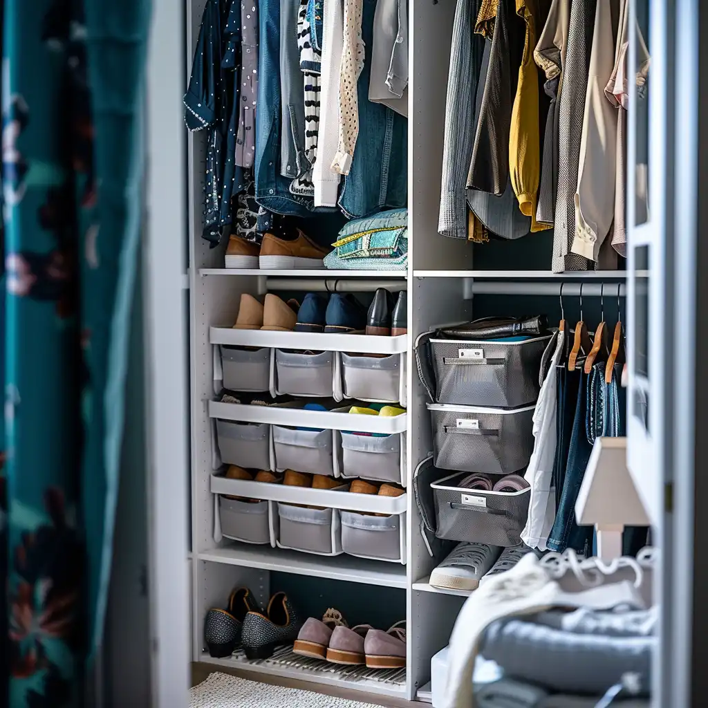 Slimme Organisatie in je Hoekgarderobe